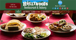 Desktop Screenshot of hollywoodsrestaurant.com